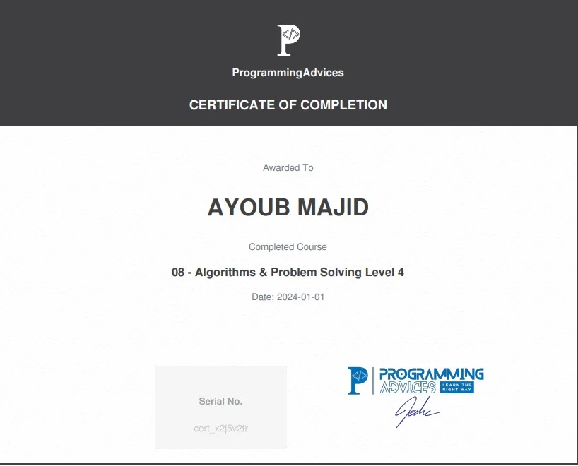 basic roadmap certificate 8