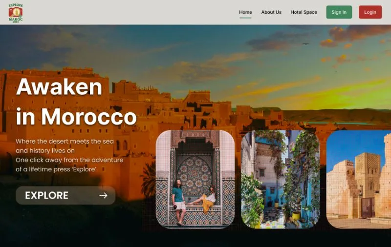 Explore Maroc 2030 App