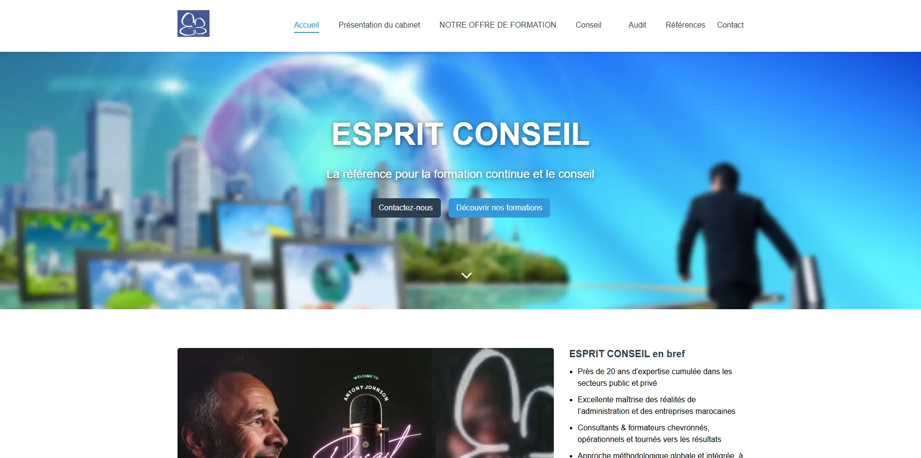 Esprit Conseil Next.js Portfolio